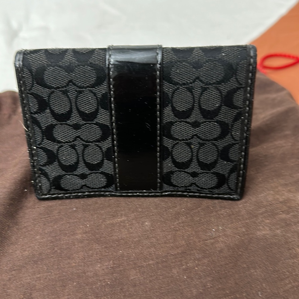 Coach ID /credit card holder /wallet
